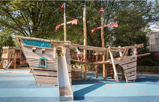 社区陕西无动力儿童乐园-社区儿童乐园规划设计需要注意什么?